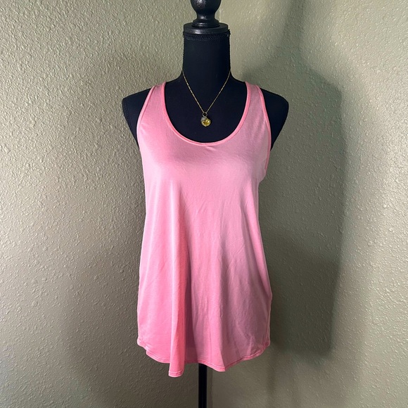 Lululemon Essentials Cross‎ Back Tank - Pink - Picture 1 of 4